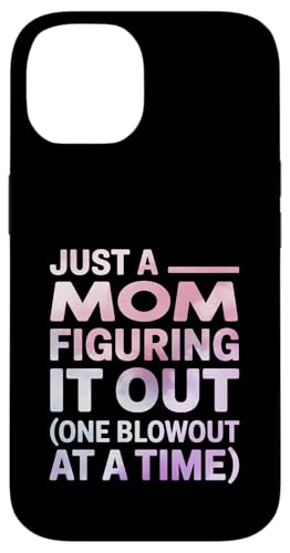 Lustiges Zitat "Just a Mom Figuring It Out" Hülle für iPhone 14 Lustiges Zitat "Just a Mom Figuring It Out" Hülle für iPhone 14 von Real Life Mama Mode