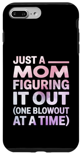 Lustiges Zitat "Just a Mom Figuring It Out" Hülle für iPhone 7 Plus/8 Plus Lustiges Zitat "Just a Mom Figuring It Out" Hülle für iPhone 7 Plus/8 Plus von Real Life Mama Mode
