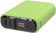 Powerbank RealPower PB-10000C PD+,3xType-C,hellgrün (458438) von RealPower