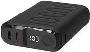 Powerbank RealPower PB-10000C PD+ mit 3x Type-C,Schwarz (458443) von RealPower