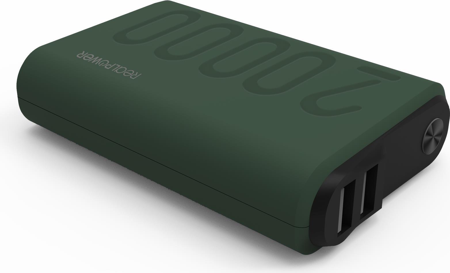 RealPower 333646 Akkuladegerät 20000 mAh Grün (333646) von RealPower