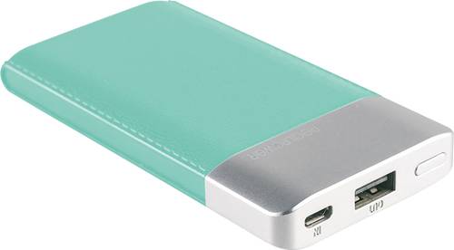 RealPower PB-4000 Powerbank 4000 mAh LiPo Blau von RealPower