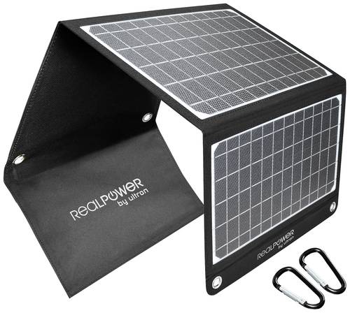 RealPower SP-22E 411596 Solar-Ladegerät 22.5W RealPower SP-22E 411596 Solar-Ladegerät 22.5W von RealPower