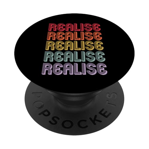 Realisieren PopSockets Klebender PopGrip von Realise Apparel
