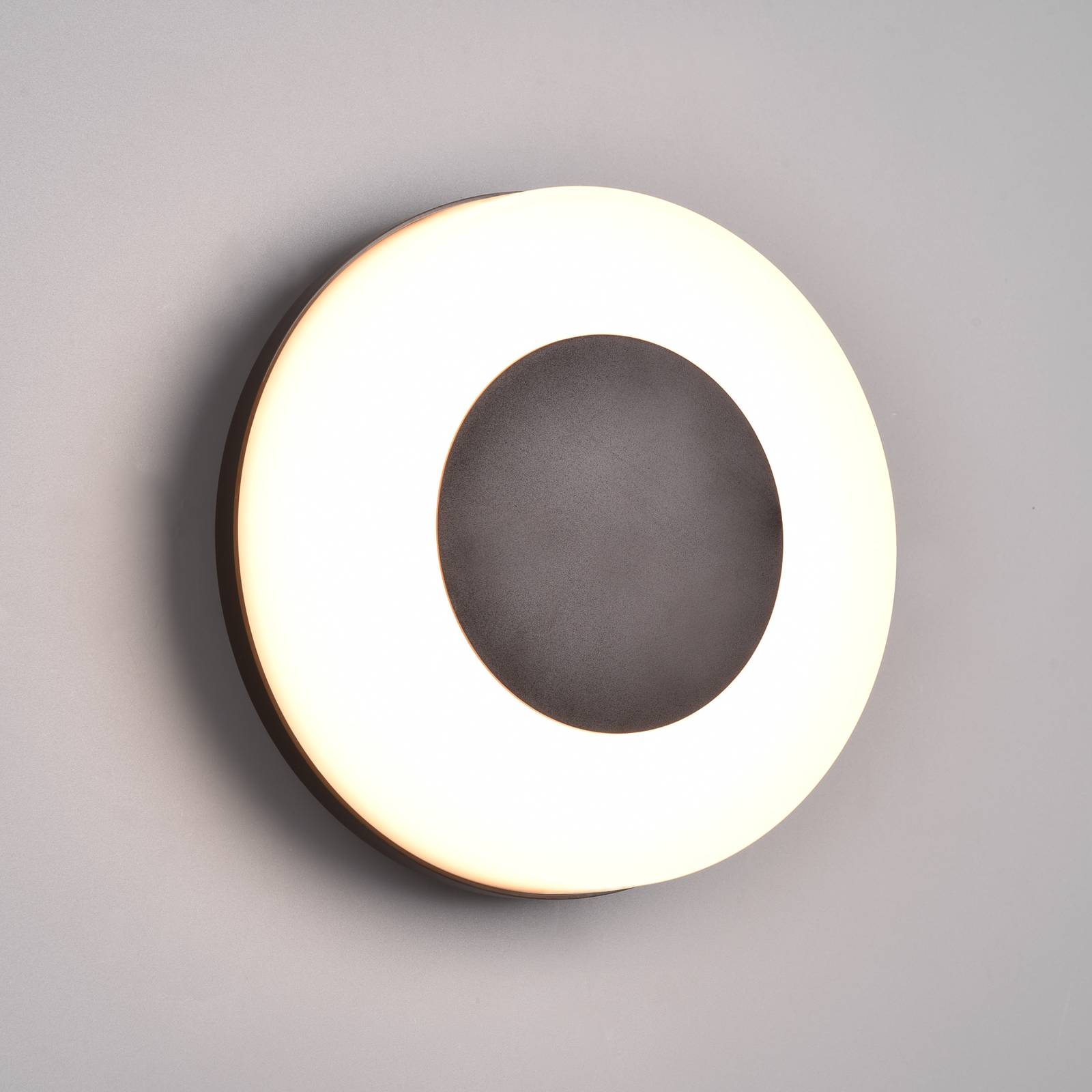 LED-Außenwandleuchte Morena, schwarz, IP54, CCT, Kunststoff LED-Außenwandleuchte Morena, schwarz, IP54, CCT, Kunststoff von Reality Leuchten