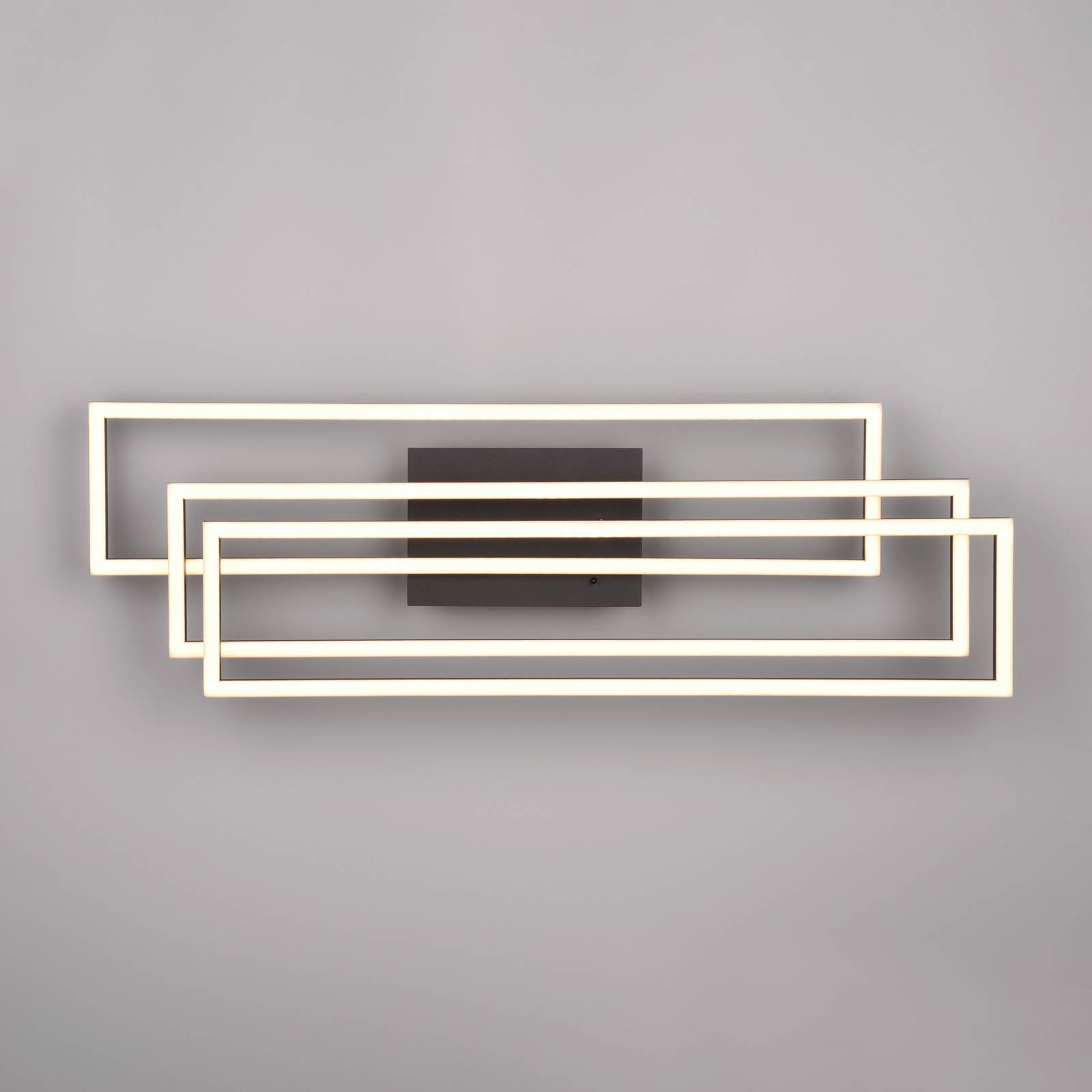 LED-Deckenlampe Corso dreiflammig, schwarz matt LED-Deckenlampe Corso dreiflammig, schwarz matt von Reality Leuchten