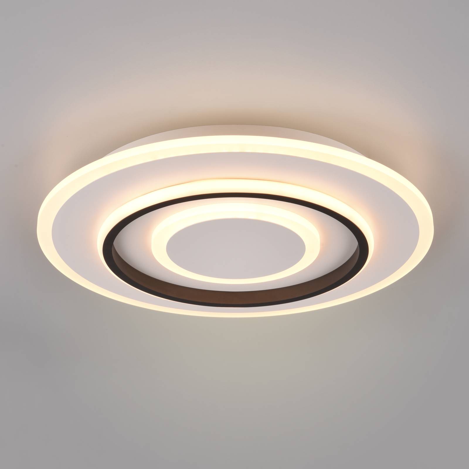 LED-Deckenlampe Jora rund Fernbedienung, Ø 41 cm LED-Deckenlampe Jora rund Fernbedienung, Ø 41 cm von Reality Leuchten