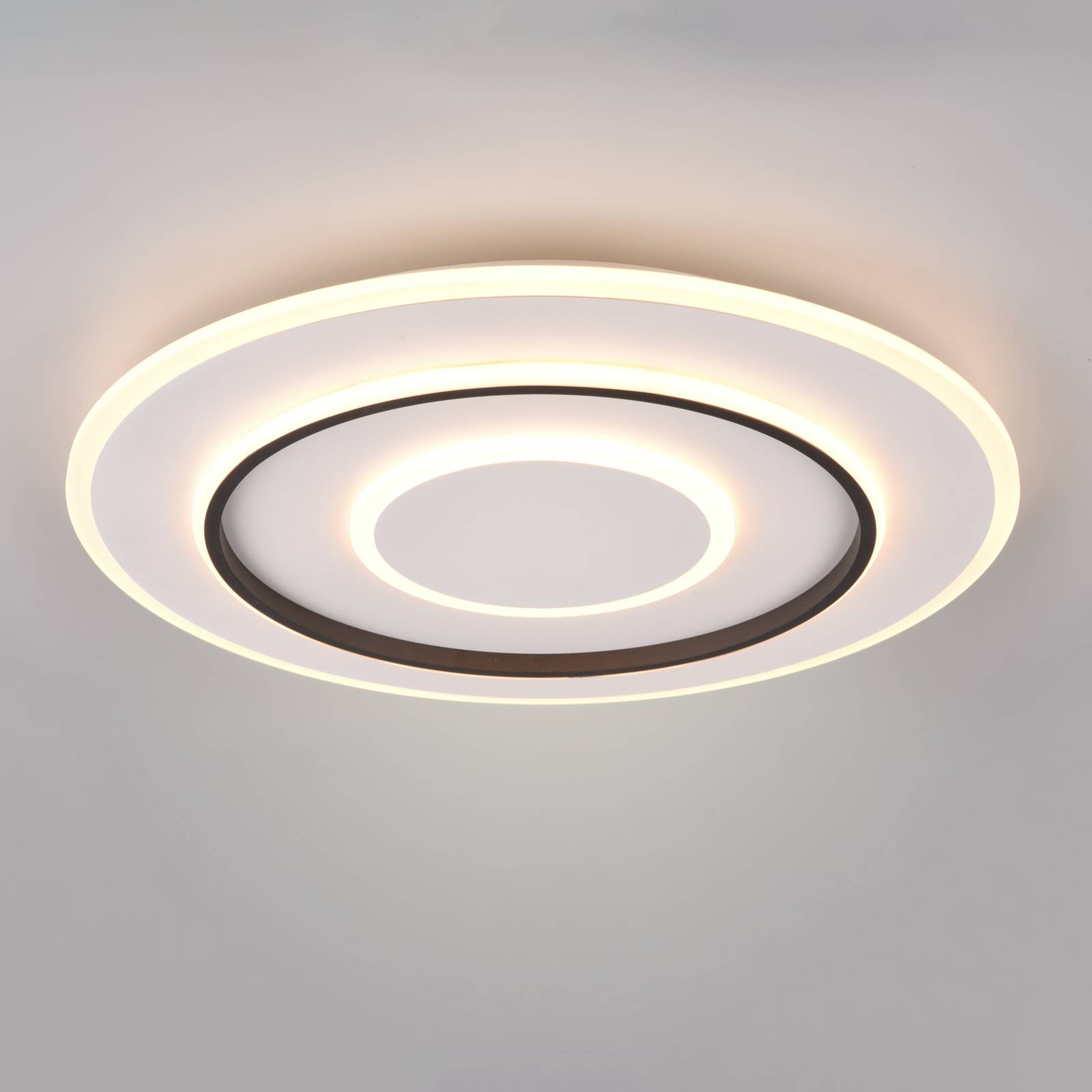 LED-Deckenlampe Jora rund Fernbedienung, Ø 60 cm LED-Deckenlampe Jora rund Fernbedienung, Ø 60 cm von Reality Leuchten