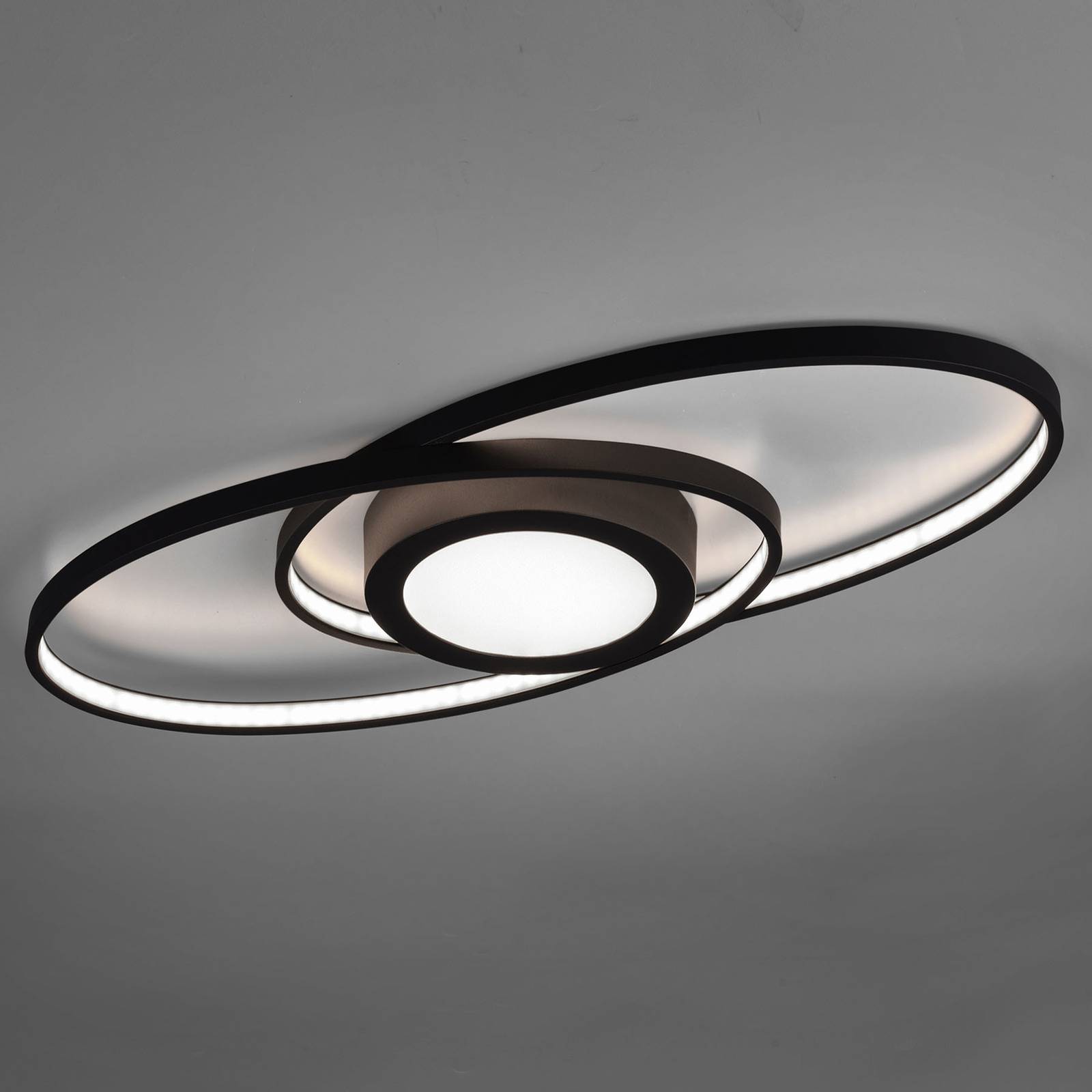 LED-Deckenleuchte Galaxy, dimmbar, anthrazit LED-Deckenleuchte Galaxy, dimmbar, anthrazit von Reality Leuchten
