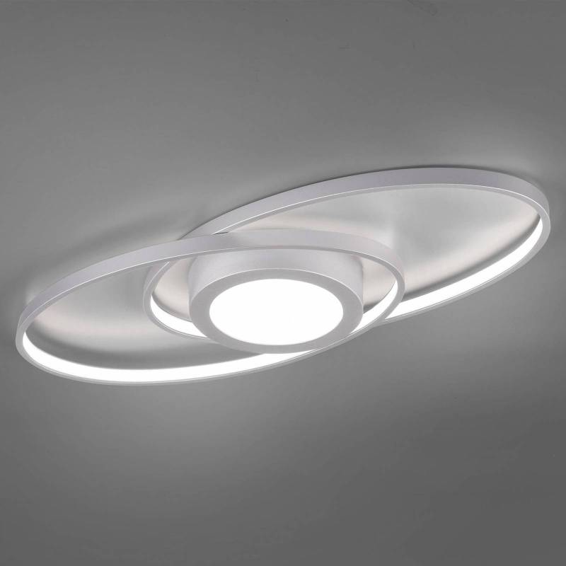 LED-Deckenleuchte Galaxy, dimmbar, titanfarben von Reality Leuchten