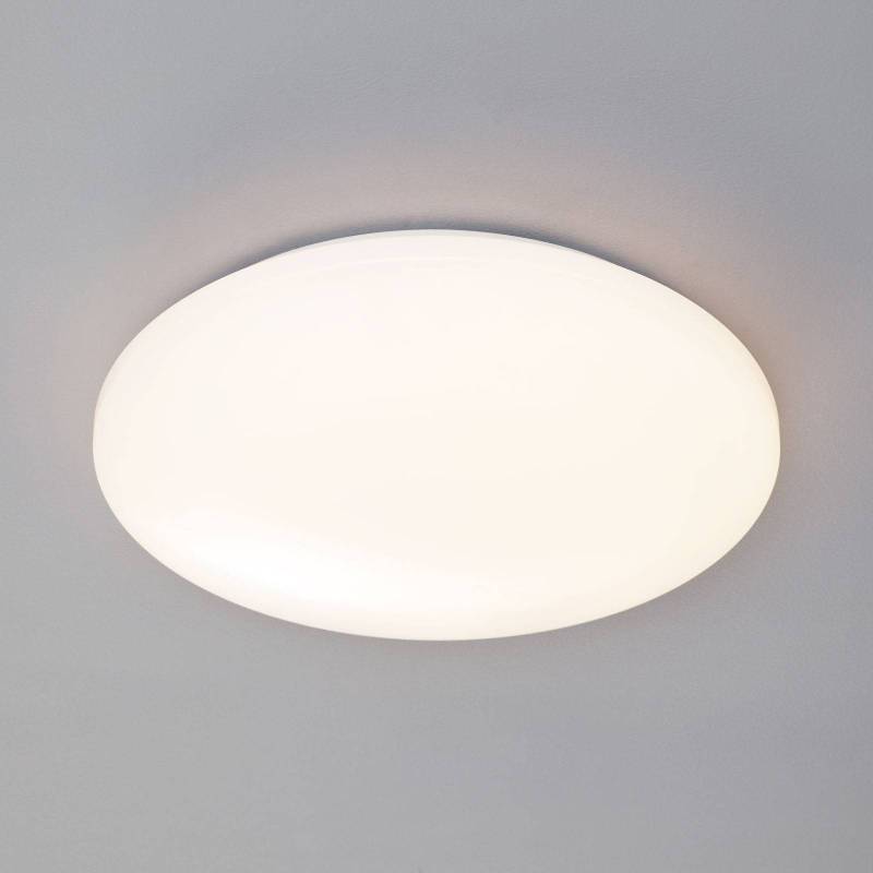LED-Deckenlampe Pollux, Ø 37 cm, Kunststoff, Bewegungsmelder von Reality Leuchten