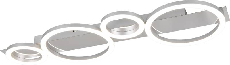 REALITY LED-Deckenleuchte LUMOS, R64821106, 26,5W, 3300lm, 4000K, chrom von Reality