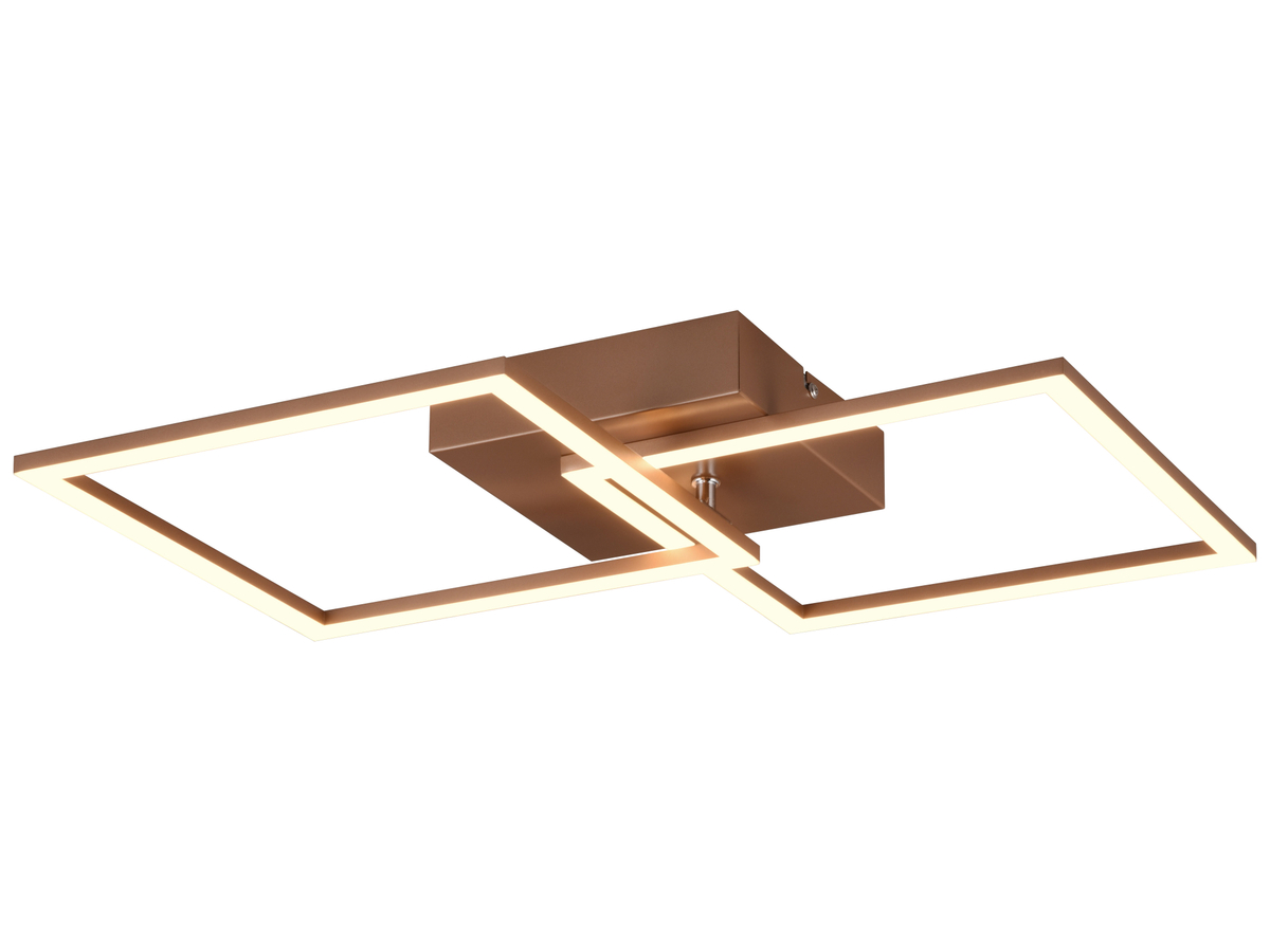 REALITY LED-Deckenleuchte Trail R64492165 coffee, 20 W, 2250 lm, 3000 K REALITY LED-Deckenleuchte Trail R64492165 coffee, 20 W, 2250 lm, 3000 K von Reality