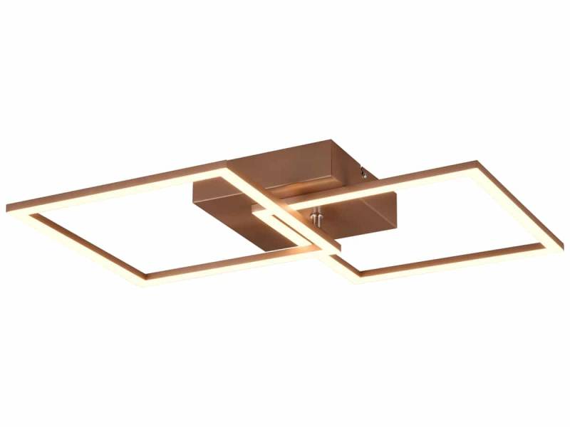 REALITY LED-Deckenleuchte Trail R64492165 coffee, 20 W, 2250 lm, 3000 K von Reality