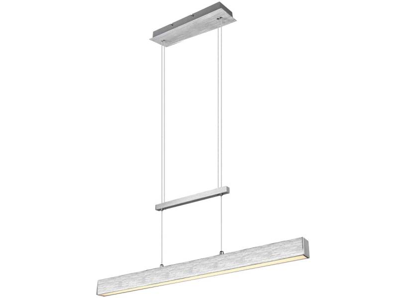 REALITY LED-Pendelleuchte Paros R32043105 Aluminium, 1 x LED 22 W, 2500 lm, 2 x 5 W, 2 x 600 lm von Reality