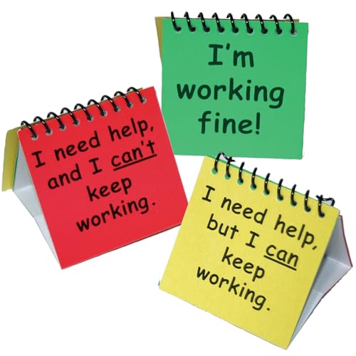 I Need Help Mini-Flipchart-Set I Need Help Mini-Flipchart-Set von Really Good Stuff