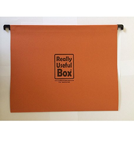 10 Stück Kanzleipapier Hängemappen für 24 35 42 64 Liter Really Useful Box - von Really Useful Box