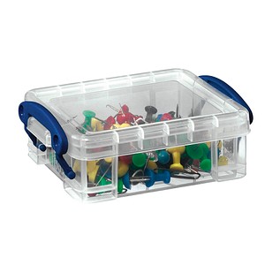 Really Useful Box Aufbewahrungsbox 0,2 l transparent 12,0 x 8,5 x 4,5 cm Really Useful Box Aufbewahrungsbox 0,2 l transparent 12,0 x 8,5 x 4,5 cm von Really Useful Box