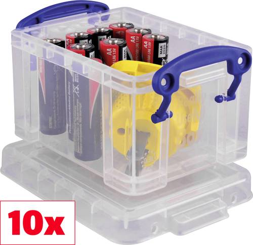 Really Useful Box Aufbewahrungsbox 0.3C Transparent 0.3l (B x H x T) 120 x 65 x 85mm 10St. von Really Useful Box