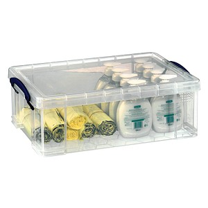 Really Useful Box Aufbewahrungsbox 12,0 l transparent 46,5 x 27,0 x 15,0 cm von Really Useful Box