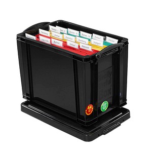 Really Useful Box Aufbewahrungsbox 19,0 l schwarz 39,5 x 25,5 x 29,0 cm von Really Useful Box