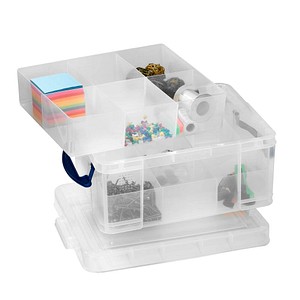 Really Useful Box Aufbewahrungsbox 21,0 l transparent 45,0 x 35,0 x 20,0 cm von Really Useful Box