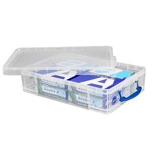 Really Useful Box Aufbewahrungsbox 24,5 l transparent 40,0 x 60,0 x 15,5 cm von Really Useful Box