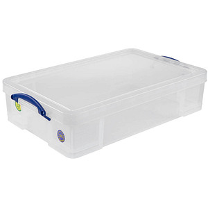 Really Useful Box Aufbewahrungsbox 33,0 l transparent 71,0 x 44,0 x 16,5 cm von Really Useful Box