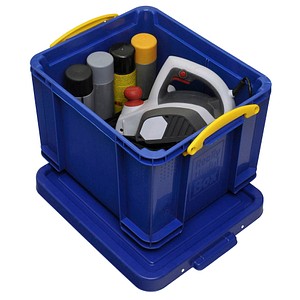 Really Useful Box Aufbewahrungsbox 35,0 l blau 48,0 x 39,0 x 31,0 cm von Really Useful Box