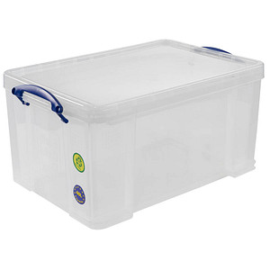 Really Useful Box Aufbewahrungsbox 48,0 l transparent 60,0 x 40,0 x 31,5 cm von Really Useful Box