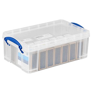 Really Useful Box Aufbewahrungsbox 5,0 l transparent 34,0 x 20,0 x 12,5 cm von Really Useful Box