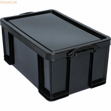 Really Useful Box Aufbewahrungsbox 64BK 44x31x71cm 64l schwarz von Really Useful Box