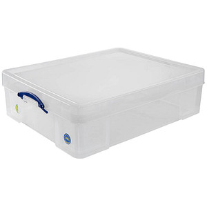 Really Useful Box Aufbewahrungsbox 70,0 l transparent 81,0 x 62,0 x 22,5 cm von Really Useful Box