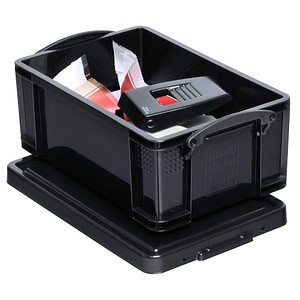 Really Useful Box Aufbewahrungsbox 9,0 l schwarz 39,5 x 25,5 x 15,5 cm von Really Useful Box