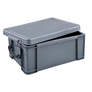 Really Useful Box Aufbewahrungsbox 9,0 l silber 39,5 x 25,5 x 15,5 cm von Really Useful Box