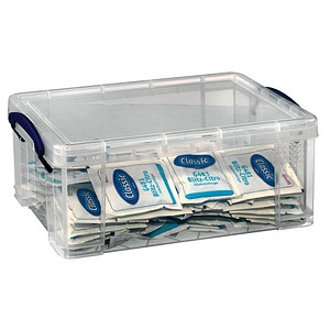 Really Useful Box Aufbewahrungsbox 9,0 l transparent 39,5 x 25,5 x 15,5 cm von Really Useful Box