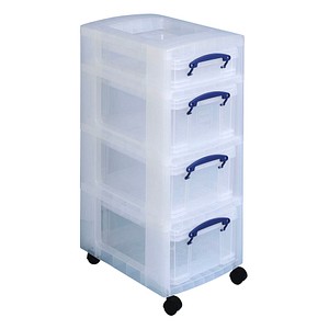 Really Useful Box Aufbewahrungsbox transparent 30,0 x 42,0 x 73,0 cm von Really Useful Box