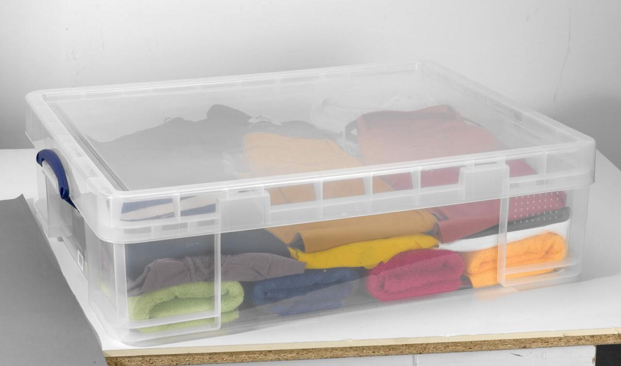 Really Useful Box Aufbewahrungsbox 70,0 l - 81,0 x 62,0 x 22,5 cm transparent Really Useful Box Aufbewahrungsbox 70,0 l - 81,0 x 62,0 x 22,5 cm transparent von Really Useful Box