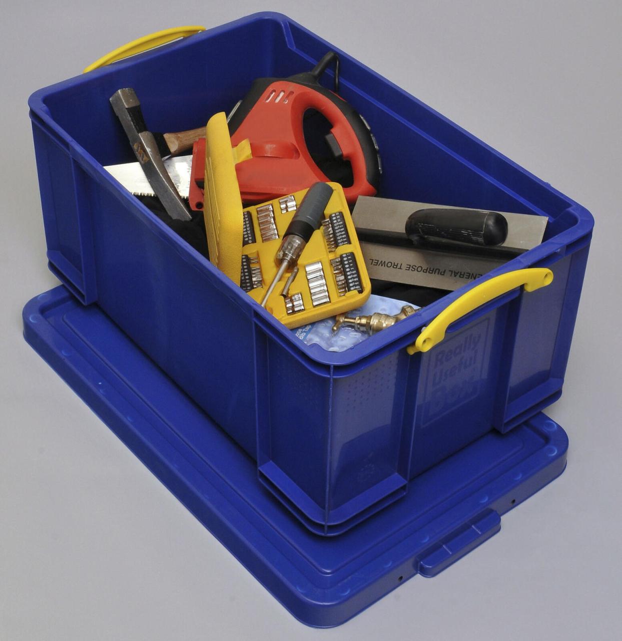 Really Useful Box Aufbewahrungsbox 64,0 l - 71,0 x 44,0 x 31,0 cm blau Really Useful Box Aufbewahrungsbox 64,0 l - 71,0 x 44,0 x 31,0 cm blau von Really Useful Box