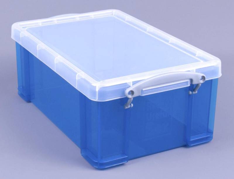 Really Useful Box Aufbewahrungsboxen Useful Box Trans 9,0l blau 9,0 l - 39,5 ... von Really Useful Box