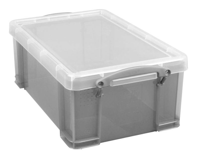 Really Useful Box Aufbewahrungsboxen Useful Box Trans 9,0l grau 9,0 l - 39,5 ... von Really Useful Box