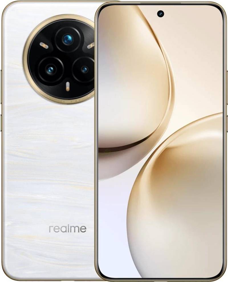 Realme 14 Pro+ 5G Dual Sim 8GB RAM 256GB - Pearl White von Realme