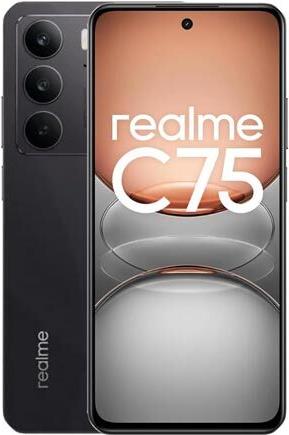 Realme C75 Dual SIM 128GB, 8GB RAM, Storm Black Realme C75 Dual SIM 128GB, 8GB RAM, Storm Black von Realme