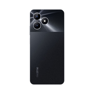 Realme Note 50 Midnight Black Android Smartphone (4GB RAM, 128GB Speicher) von Realme