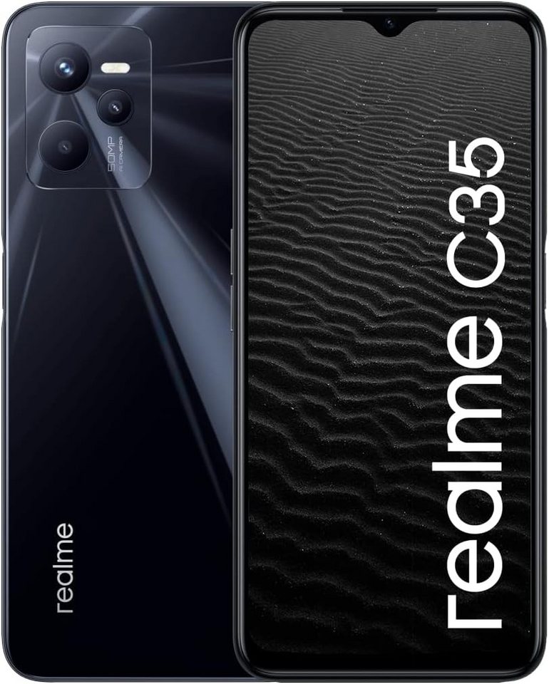 Realme realme c35 schwarz 4+64 GB Smartphone von Realme