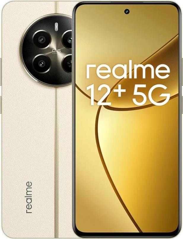 realme 12+ 16,9 cm (6.67) Dual-SIM Android 14 5G USB Typ-C 8 GB 256 GB 5000 mAh Beige () von Realme