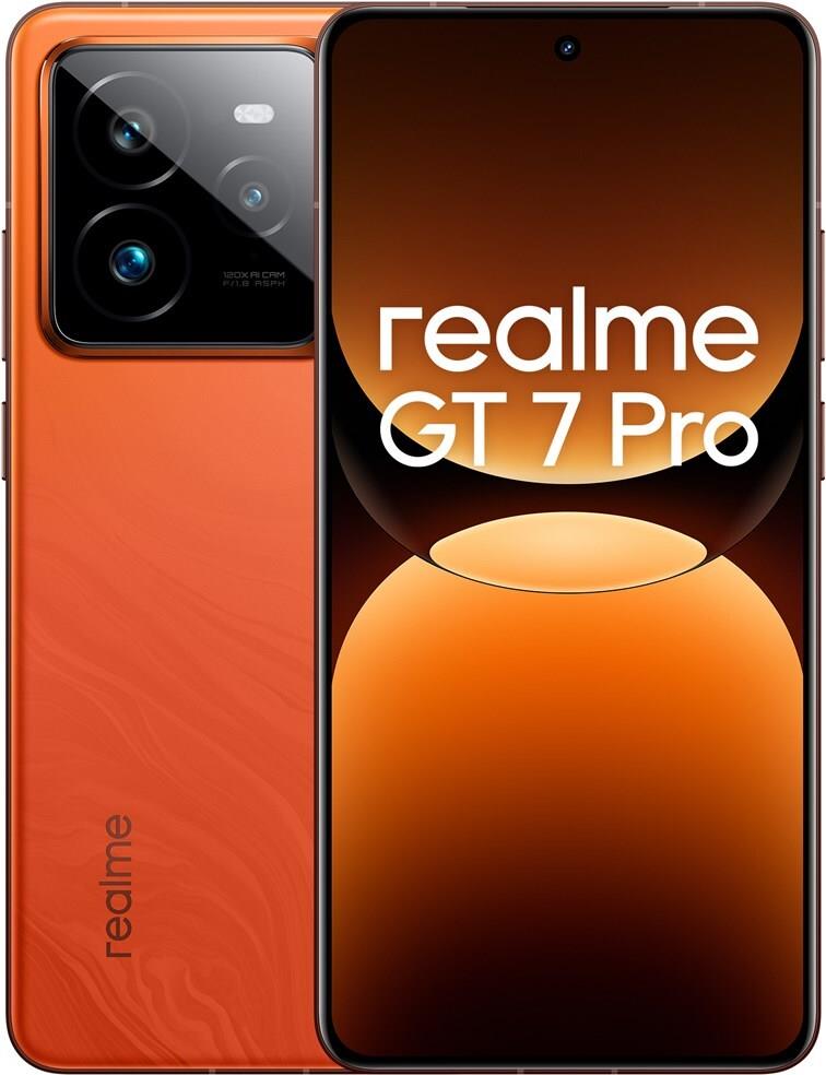 realme GT GT7 PRO 17,2 cm (6.78) Android 15 12 GB 512 GB 6500 mAh Orange von Realme