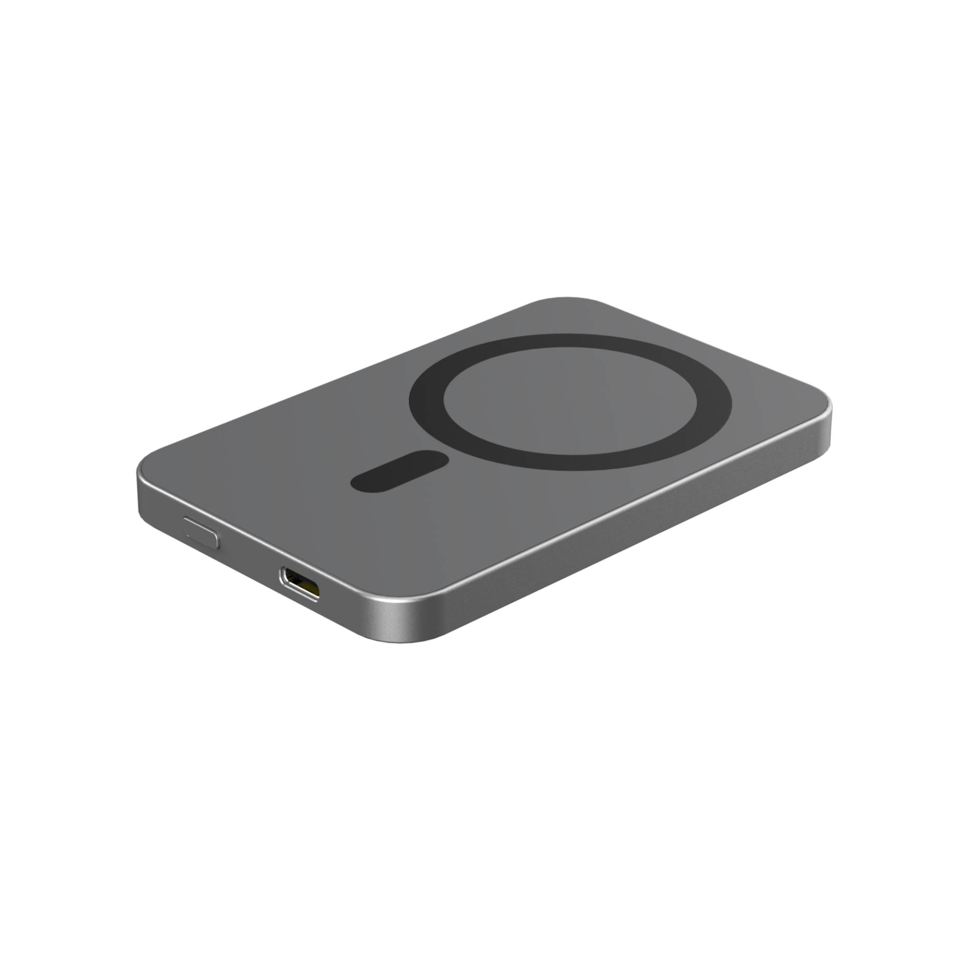 RealPower Powerbank PB-5000 MAG grau 5.000mAh RealPower Powerbank PB-5000 MAG grau 5.000mAh von Realpower