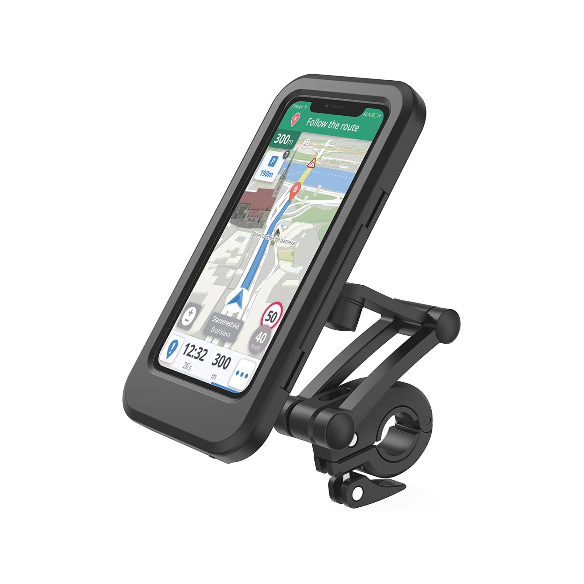 RealPower Smartphone Halterung RadTour für Fahrräder/E-Bikes RealPower Smartphone Halterung RadTour für Fahrräder/E-Bikes von Realpower