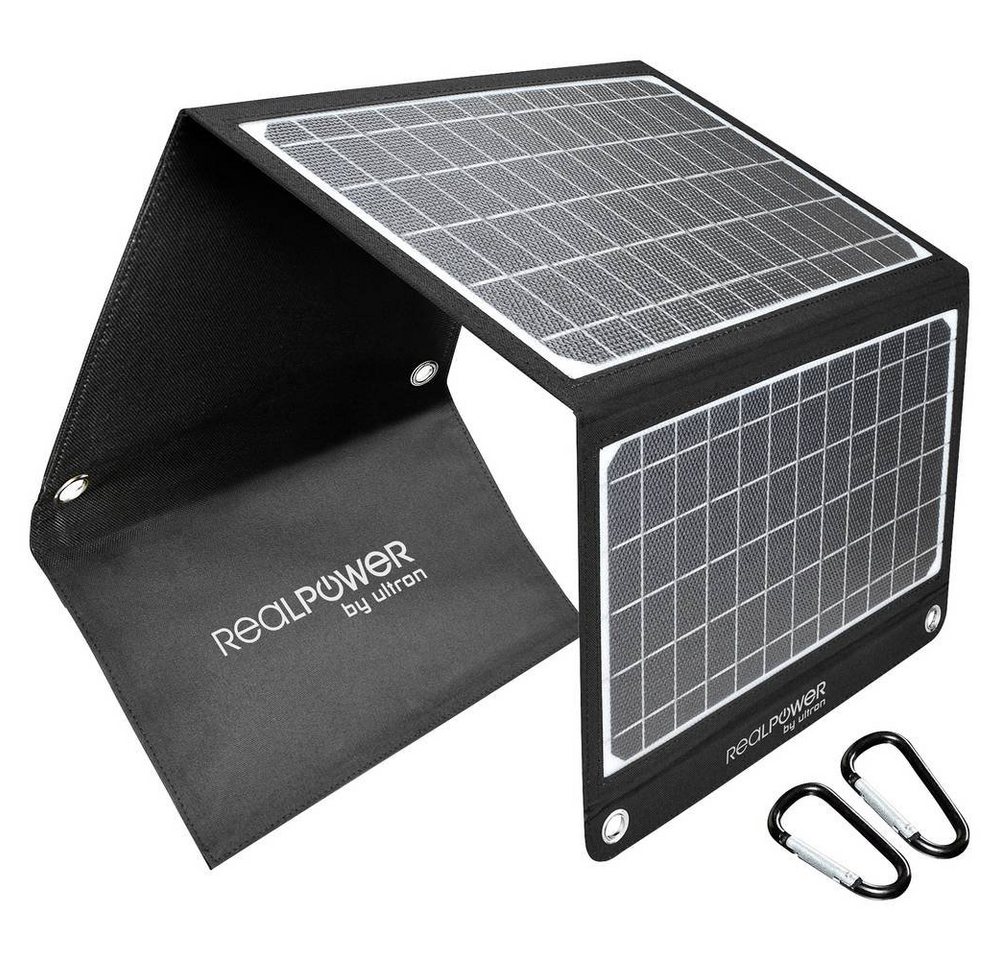 Realpower Solarpanel22.5W Solarladegerät von Realpower